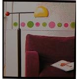 Main Street Wall Creations Jumbo Stickers Pink and Green 