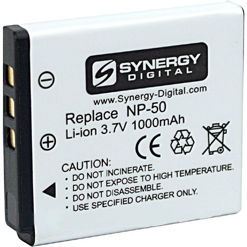 Fujifilm FinePix F300EXR Digital Camera Battery Lithium-Ion (3.7 v 1000 mAh) - Replacement for Fuji NP-50 Battery