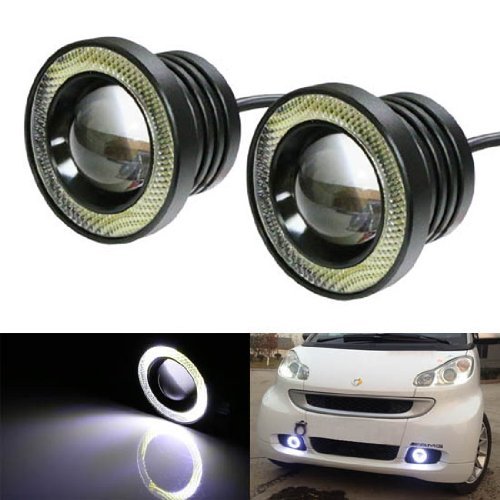 Fog/Driving Lights 2pc 12V24V High Power Car Eye Bright Blue 5W LED