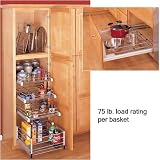 11-1/8'' W Side/Bottom Mount Pullout Basket