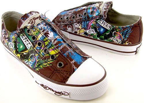 Ed Hardy Original Lowrise 100 Women's Shoes Sneakers
