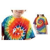Gildan Tie-Dyes - Youth Rainbow Swirl Tee (71)
