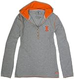 Illinois Fighting Illini -Women's- Impulse Thermal Long Sleeve Button Up Top