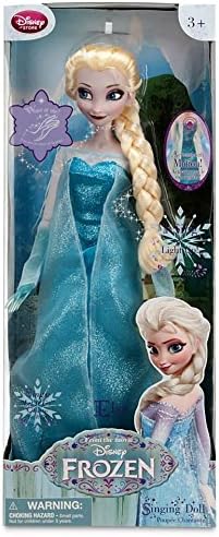 Frozen Singing Elsa Doll with Musical Snow Wand