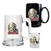 San Francisco 49ers NFL 15oz Tankard, 15oz Ceramic Mug & 2oz Shot Glass Set - Helmet Logo