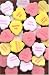 Assorted Fluted Wedding Hearts [10lb. Bulk Case]