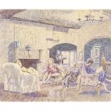 Fireplace at The George, Colchester, by Walter Bayes (Print On Demand)