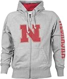 Nebraska Cornhuskers Legacy Full Zip Hooded Sweatshirt