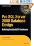 Pro SQL Server 2000 Database Design