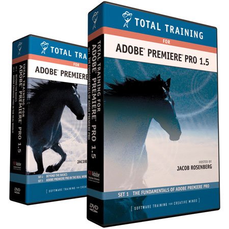 Total Training Tutorial DVD Set for Adobe Premiere Pro 1.5 Software.