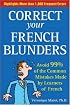 Correct Your French Blunders