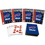 Pro Specialties Buffalo Bills Playing Cards- 4 Pack