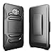 Galaxy S6 Edge Plus Case, CellBee® [Rigid Armor] Dual Layer Heavy Duty Holster (Built-in Credit Card Slot Clip) Case with Kickstand and Locking Belt Swivel Clip