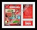 University of Nebraska Corn Huskers NCAA Framed Photograph Milestone Collage