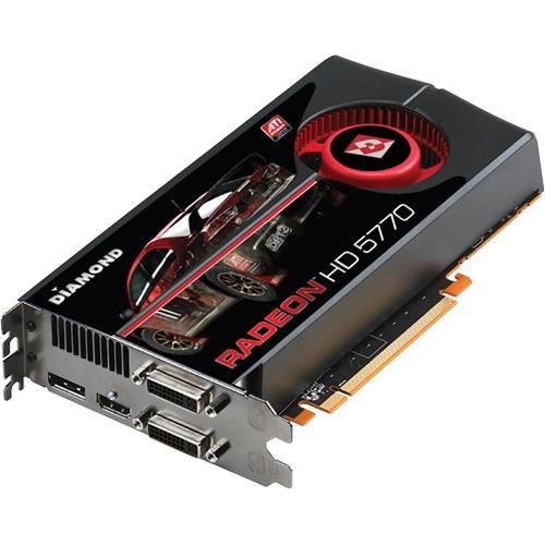 Diamond Multimedia Radeon HD 5770 Graphics Card - ATi Radeon HD5770 850MHz - 1GB GDDR5 SDRAM - PCI Express 2.0 x16