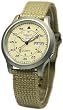 Seiko SNK803K2 Men's Seiko 5 Automatic Beige Fabric Watch