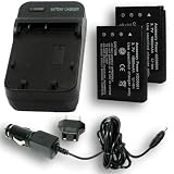 Photo : KODAK KLIC-5001 Equivalent Charger & Battery Combo for OEM K5000-C / P712 / Z7590 / P880 & Other Select EasyShare Digital Cameras