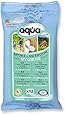 Cleanis Pre-Moistened No Rinse Aqua Outdoor Wash Gloves, 12 Count