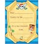 Pirate Fill In Thank You Notes 8ct