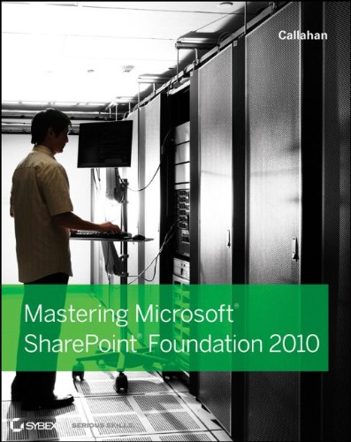 Mastering Microsoft SharePoint Foundation 2010 0470626380 pdf