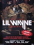 Lil Wayne - Rebirth Poster - On Fire - Da,Da, Da - Rare