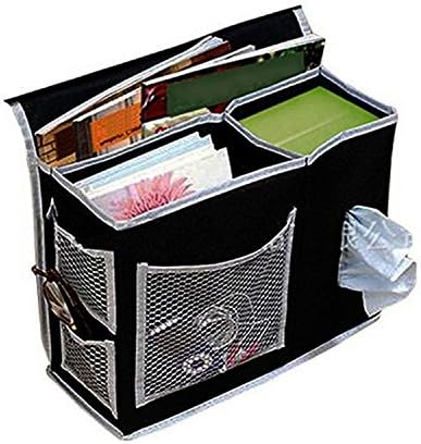 BetteresLife 6 Pockets Bedside Storage Organizer Mattress Book Remote Caddy Homewares