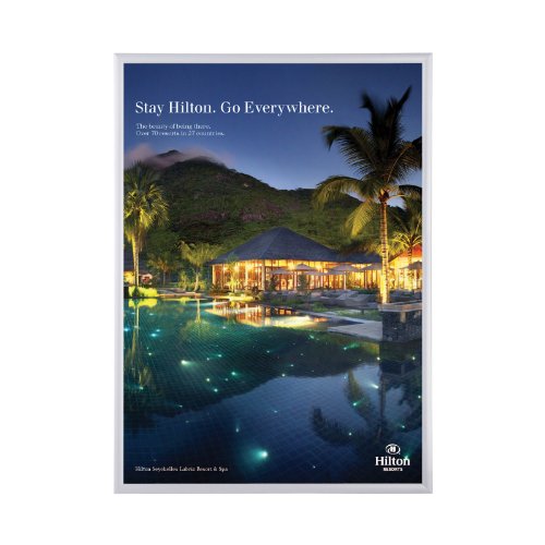 Silver Snap Frame 18 x 24 Inches, 0.6