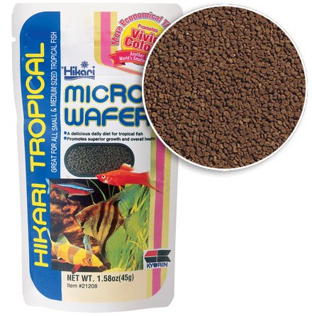 Micro Wafers Fish Food, 1.58 oz
