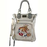 Ed Hardy - Ed Hardy Sara White Travel Tote