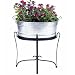 Galvanized Steel OVAL TUB w/Handles Wash Basin Trough LARGE 30