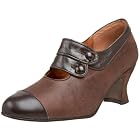 Re-Mix Vintage Women's Savoy Button Vamp Mid Heel