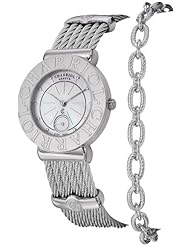 Charriol St-Tropez Ladies Mother of Pearl Dial Stainless Steel Watch ST30CS.560.006