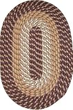 Robin Rugs Salem Braided 5 x 8 Oval eggplant Area Rug Robin Rugs Salem Braided 5 x 8 Oval eggplant Area Rug