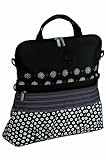 Lässig LBB10142 - Wickeltasche Casual Buggy Bag Multimix, black