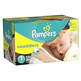 Pampers Swaddlers Size 1 Diapers Super Pack - 100 Count - Bru