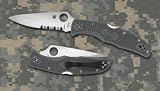 Spyderco C10PSFG Endura 4 Foliage Green Einhandmesser, Klinge:Combo Edge