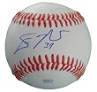 Devin Mesoraco Autographed ROLB Baseball, Cincinnati Reds, Proof Photo