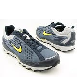 NIKE Air Zoom Trail S+ iPod Running Yellow Blue, Navy Blue Mens