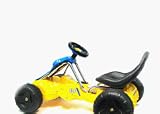 Go-Kart Ride-On Cars Battery Operated Yellow - Toys & Games > Ride On Cars > Motorized Cars