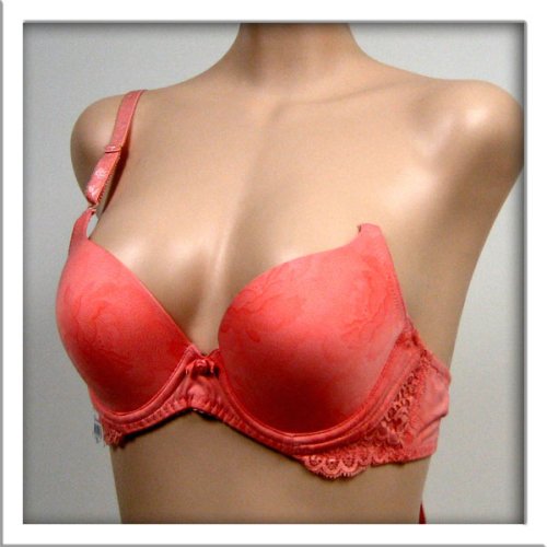 Art-Beau 2 Pack Peach Double Up Push Up Bra #2900 sz 38AA