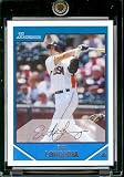 2007 Bowman Chrome Draft Future's Game Prospects # BDPP99 Evan Longoria (RC) - Tampa Bay Devil Rays - Rookie Baseball Card in a Protective Display Case