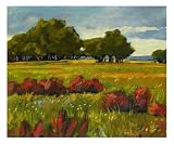 Afternoon Fields 1 Art Giclee Poster Print by Patty Baker, 24x20