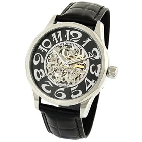 Stuhrling Original Men's Classic 'Cesario' Skeleton Automatic Watch #227.33151