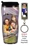 14-ounce PixMug Personalized Travel Photo Mug with PixTag Bonus