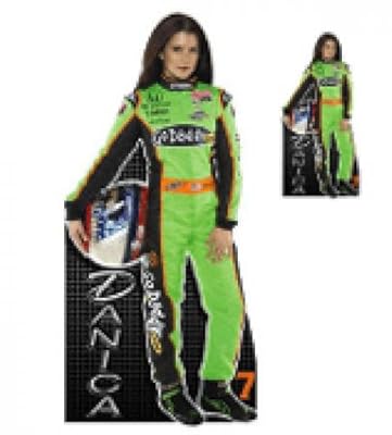 Miniature Cardboard Cutout - Danica Patrick - #7 GoDaddy