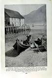 c1920 FISHERMAN BOAT NORWAY HOLMENKOLBAKKEN SKI-ING