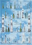Space Missiles Poster Space Missiles Poster