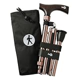 Hugo Folding Cane, Bronze