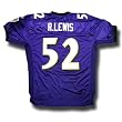 Ray Lewis #52 Baltimore Ravens Authentic NFL Player Jersey by Reebok (Team Color)