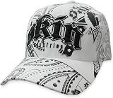 Skin Industries Paisley Bandanna FlexFit Hat (White)